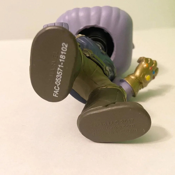 2017 Funko Marvel Avengers Infinity War Thanos Bobble Figure 5 Inch Tall Loose - Picture 6 of 9